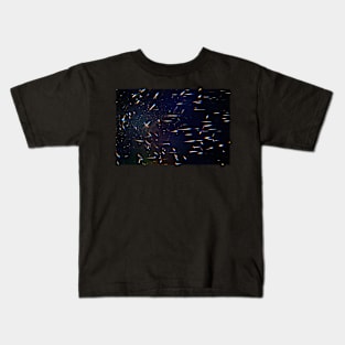 Warped Galaxy no.6143 Kids T-Shirt